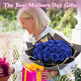 Waipfaru Glitter Roses Bouquet DIY assembly kit for personalized handcrafted gifts.