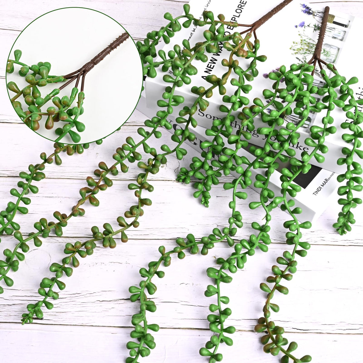 Waipfaru 32-inch hanging plant bundles with five varying branches.