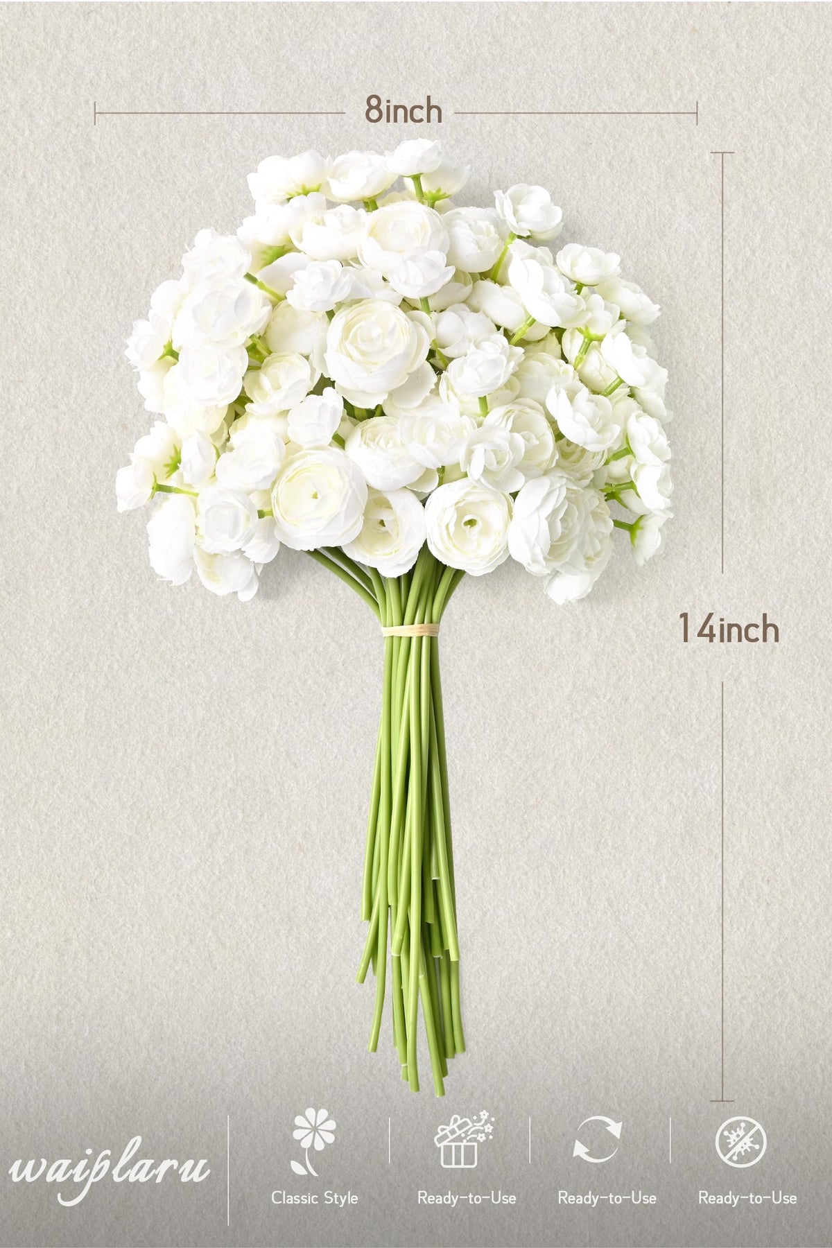 Waipfaru home decor accents bring seasonal beauty with no upkeep required.