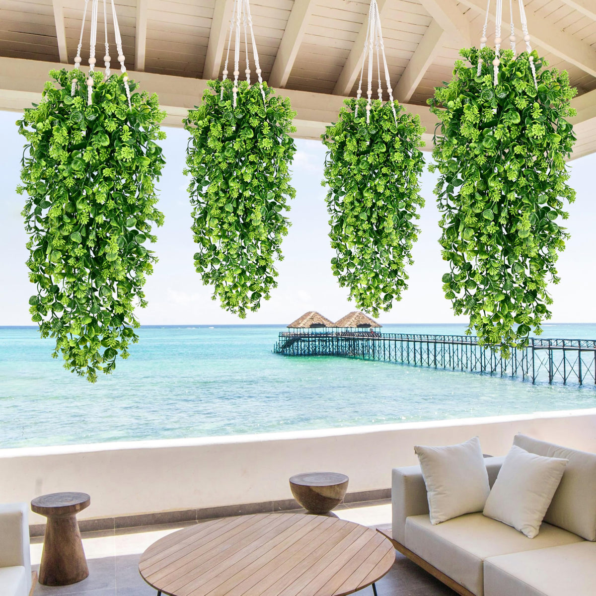 Waipfaru indoor-outdoor decor setup elevates walls, porches, and shelves.