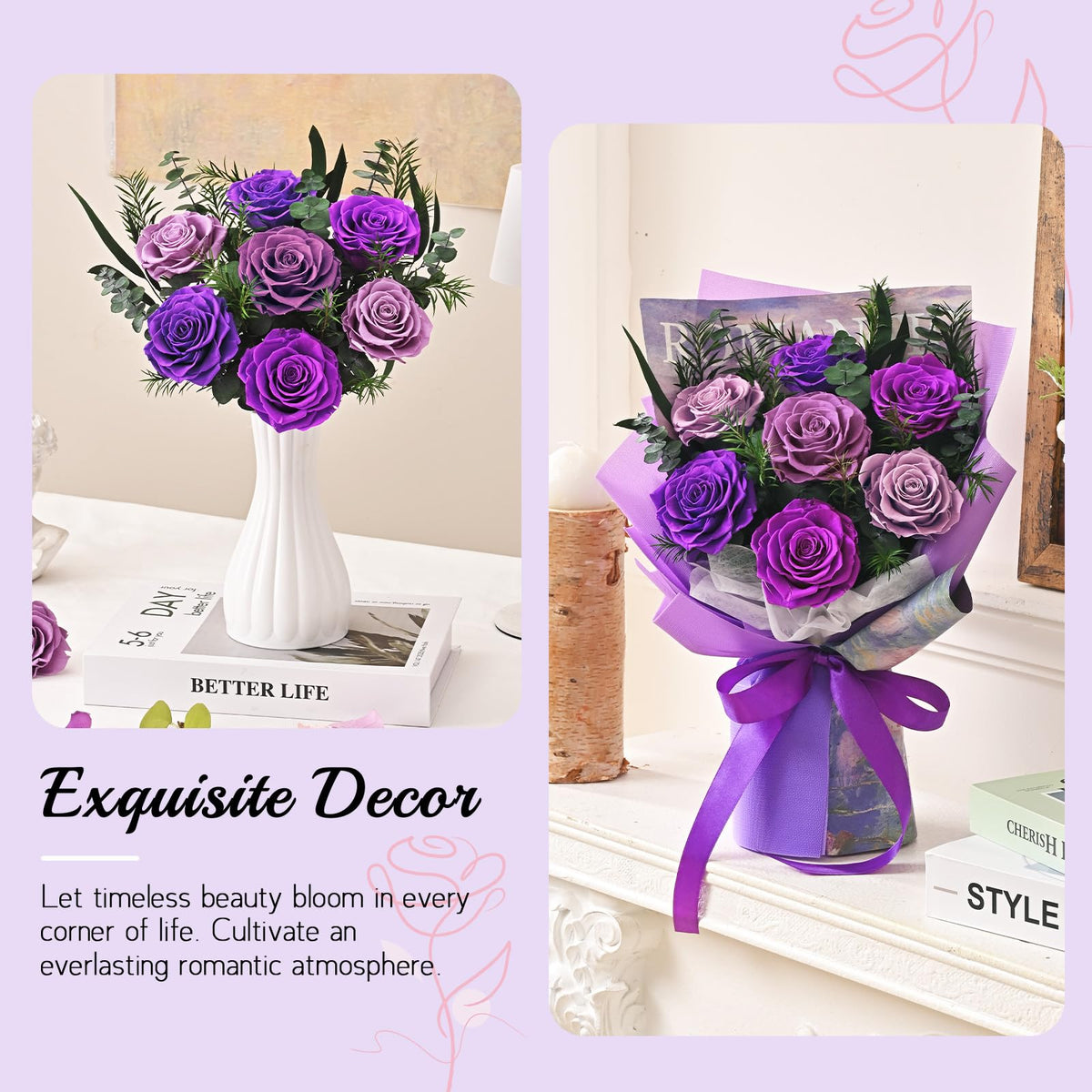 Waipfaru delicate floral fragrance enhances room ambiance
