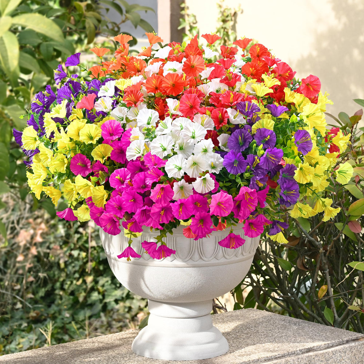 Waipfaru outdoor decor for planters and porches creates year-round charm.