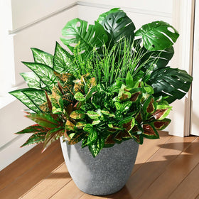 Waipfaru outdoor UV-resistant artificial plants bundle for durable porch greenery.