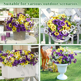 Waipfaru pansies versatile decor indoors and outdoors for cohesive styling