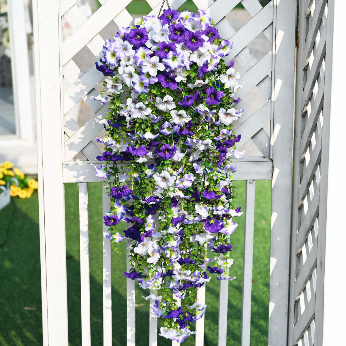Waipfaru petunias closeup showing realistic veining and silk texture