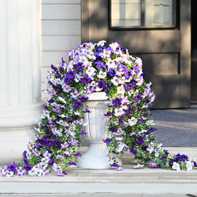 Waipfaru premium artificial flowers ship compact and fluff back to shape
