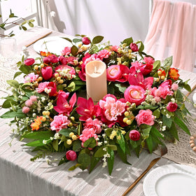 Waipfaru wreath suitable for indoor or outdoor spaces and seasonal styling.