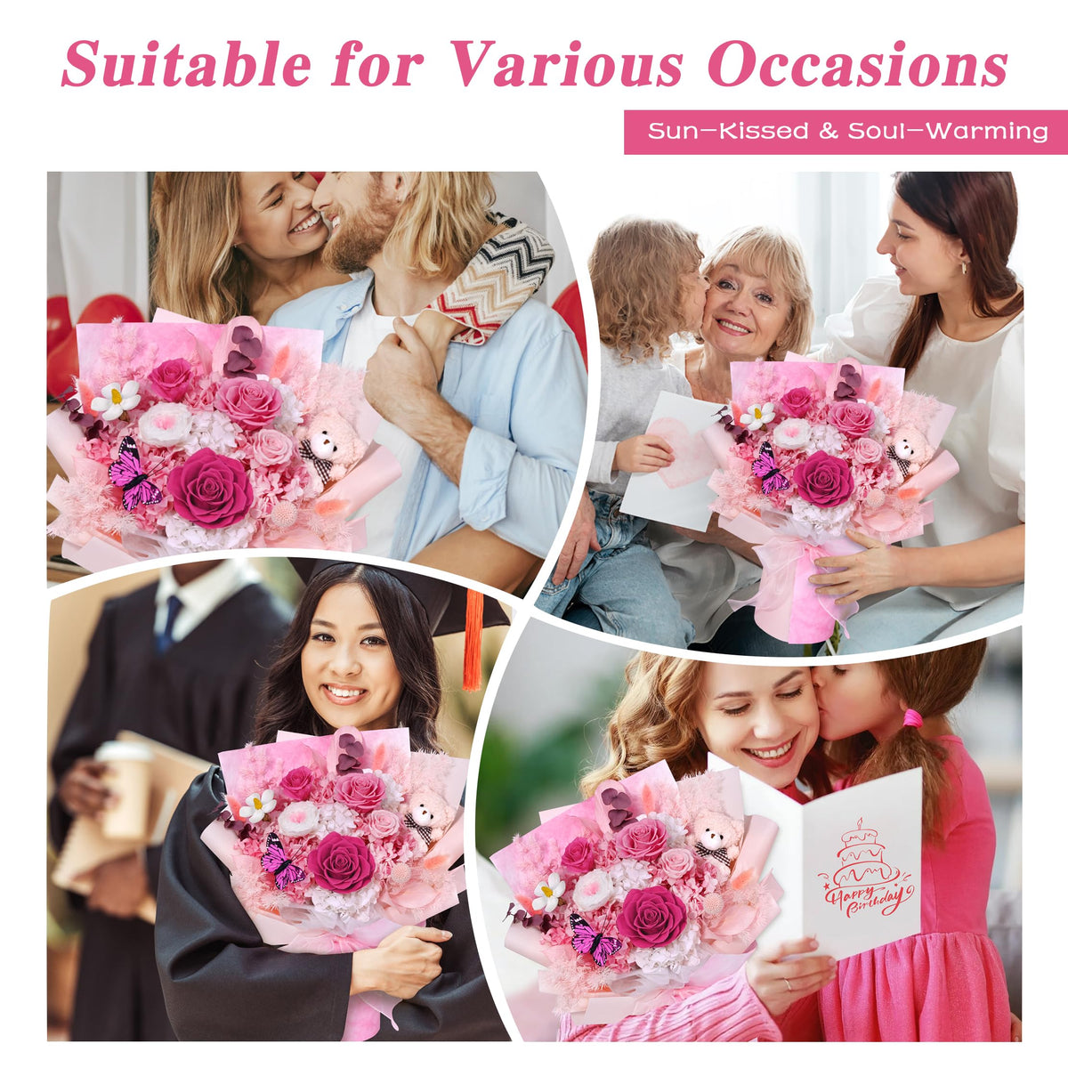 Waipfaru Valentine's Day gift idea with timeless bloom.