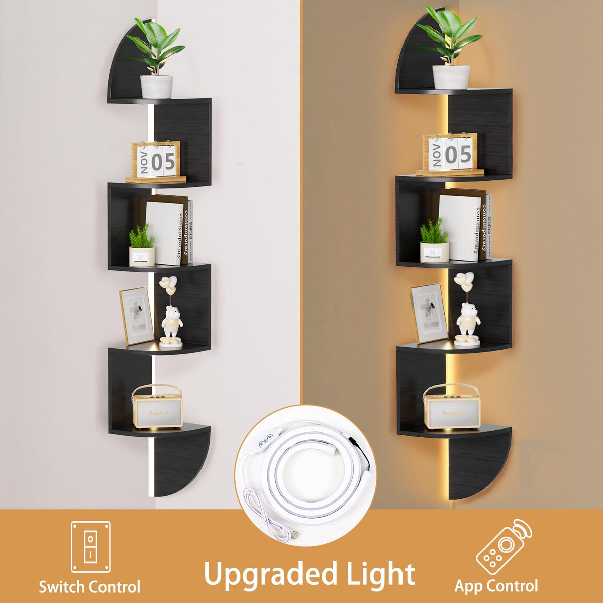 Waipfaru wall-mounted unit shows compact dimensions ideal for desks, baths, and small rooms.