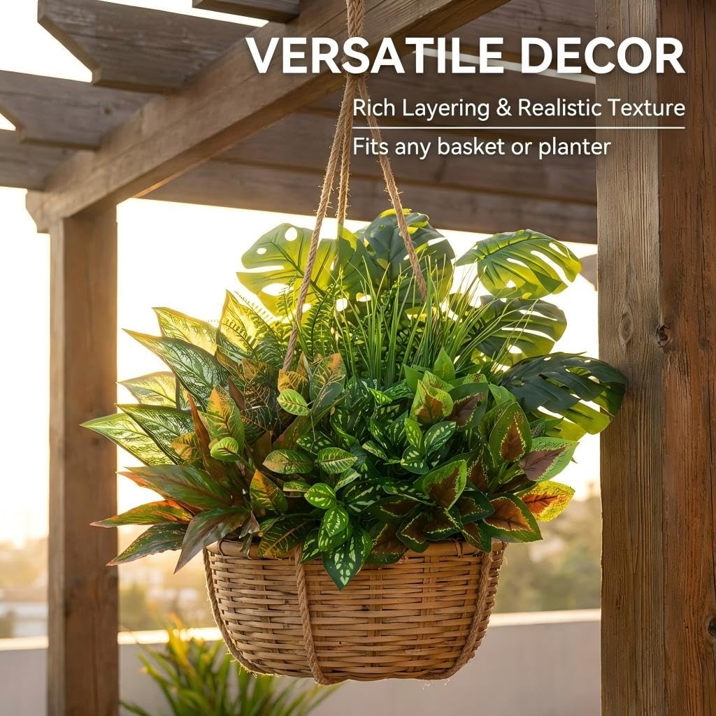 Waipfaru weatherproof faux plants withstand sun and frost.