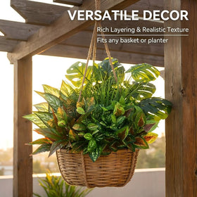 Waipfaru weatherproof faux plants withstand sun and frost.