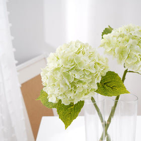 Waipfaru Wedding centerpiece hydrangea adds elegant greenery to tables.