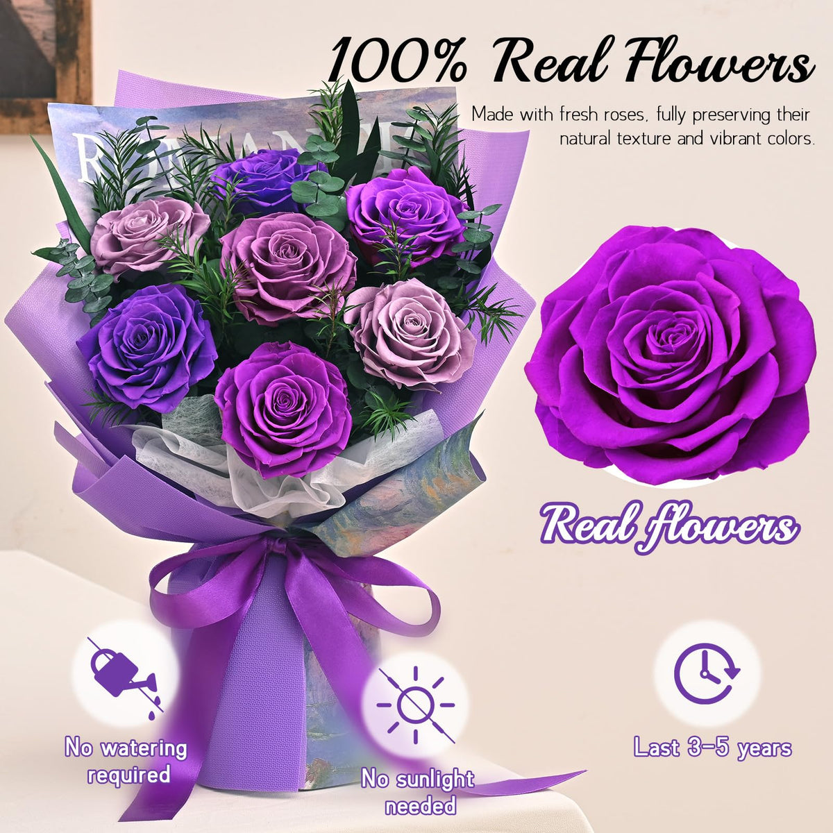 Waipfaru window bag packaging showcases the full bouquet