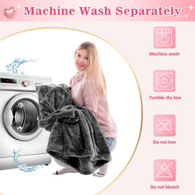 Waitu gift-ready wearable blanket hoodie suitable for holidays