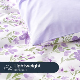 Wake In Cloud all-season bedding supports year-round comfort.