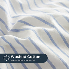 Easy care Wake In Cloud bedding: cold wash and low tumble dry for convenience.