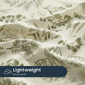 Wake In Cloud easy-care fabric supports cold washes and gentle drying