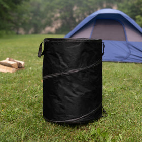 Wakeman Outdoors lightweight, portable trash bin with handles