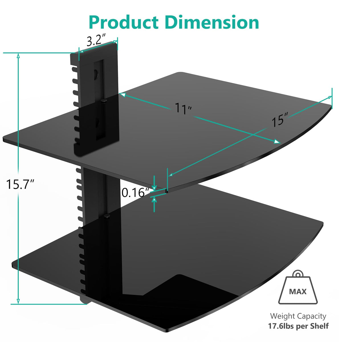 WALI cable management side channels hide cables for a sleek wall display