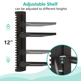 WALI shelf for Blu-ray/DVD players keeps media accessible and tidy