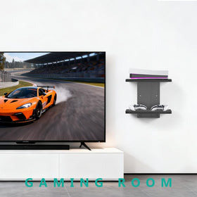 WALI CS202NB two shelves for books remotes and gadgets