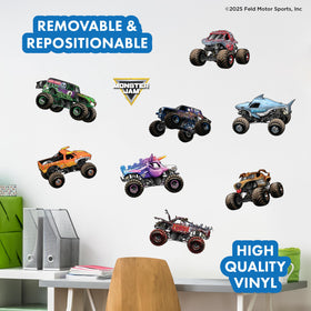 WALL PALZ Son-Uva Digger decal for smooth surfaces, easy removal and repositioning.