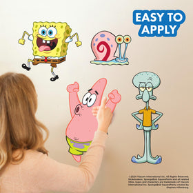 Wall Palz Squidward decal brings iconic character charm to walls.