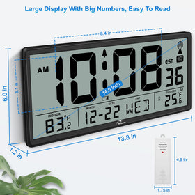 WallarGe atomic clock desk-mount option for desks or shelves