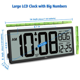 WallarGe auto DST feature for automatic time adjustments.