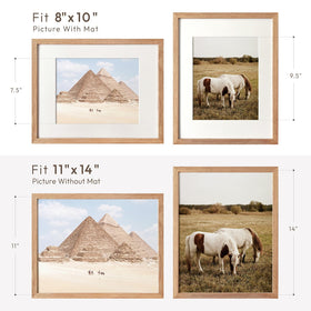 Wallwisy frame with plexiglass front protects art while staying clear.