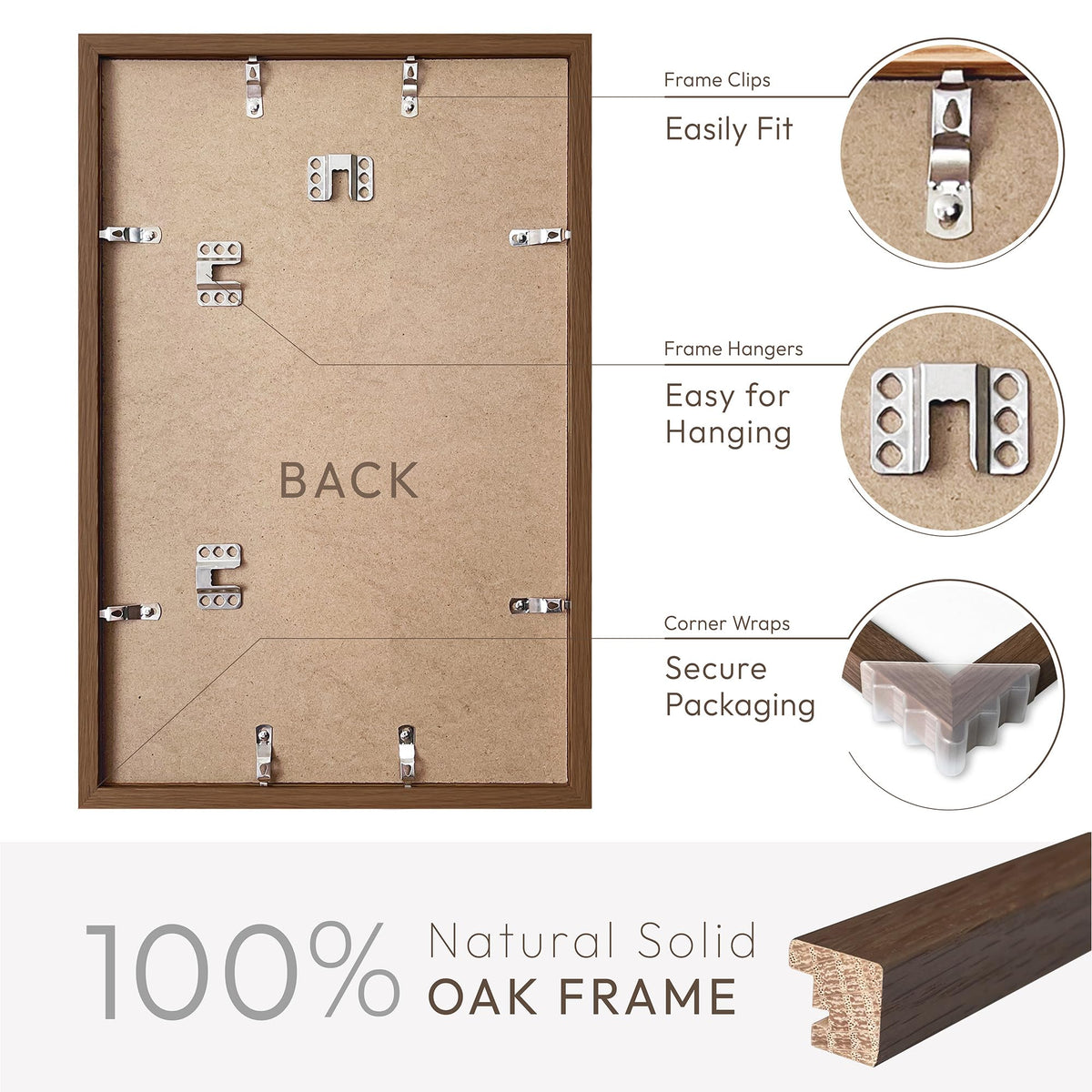 Wallwisy plexiglass front provides clear protection without typical glass fragility.