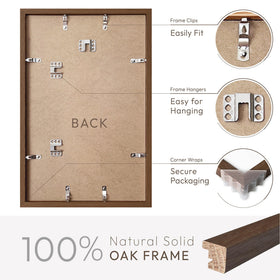 Wallwisy plexiglass front provides clear protection without typical glass fragility.