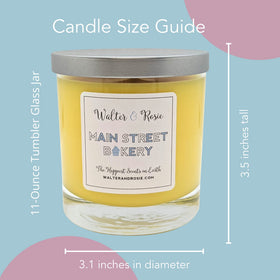 Walter & Rosie candle offers up to 40 hours of fragrance experience