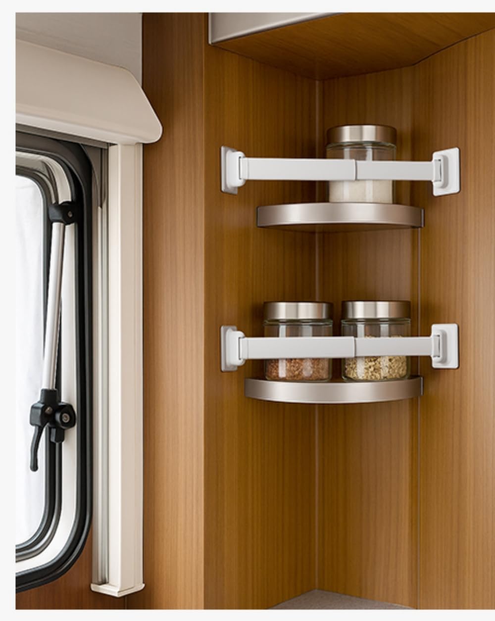 WanDwel 3-pack maximizes tiny space with reliable bathroom organization.