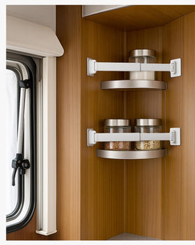 WanDwel 3-pack maximizes tiny space with reliable bathroom organization.