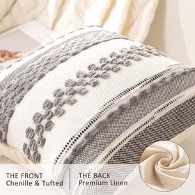 WANLIRD pillow cover back linen finish offers versatile styling and durability