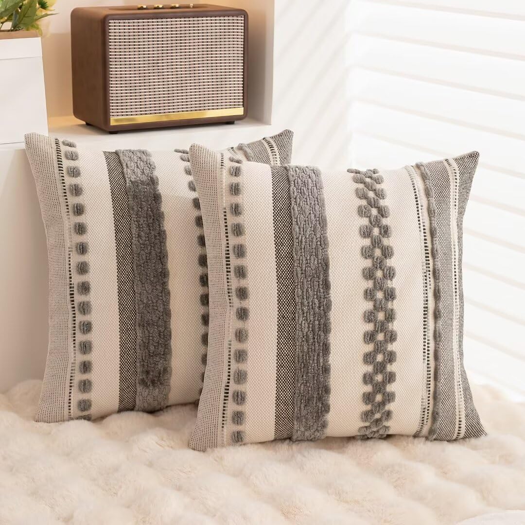 WANLIRD soft chenille with sturdy stitching adds comfort and longevity