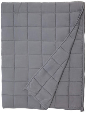 Waowoo blanket shown on bed with soft, breathable fabric.