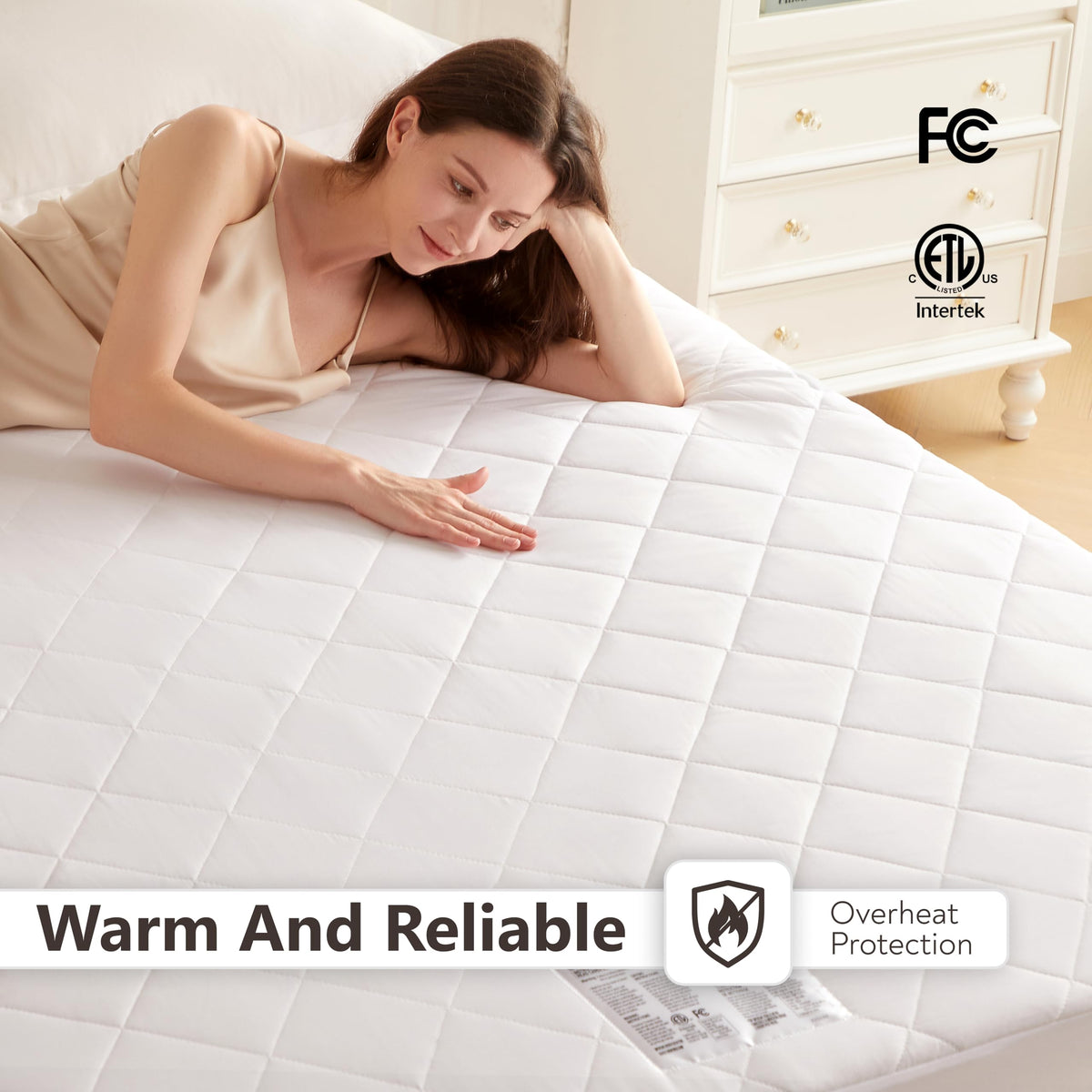 Wapaneus pad showing 12-hour timer for scheduled warmth