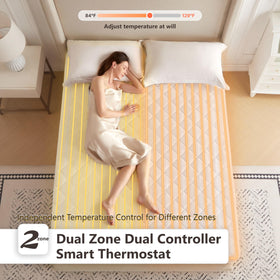 Wapaneus deep-pocket fit accommodates up to 18-inch mattresses