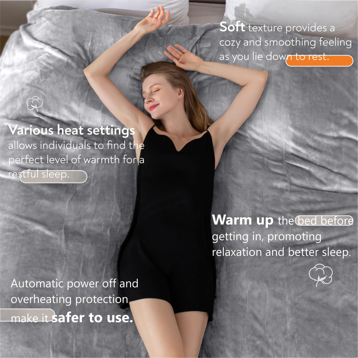 Wapaneus double-sided flannel blanket showing plush texture and balanced warmth