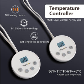 Wapaneus queen-size pad delivers fast heating across the bed