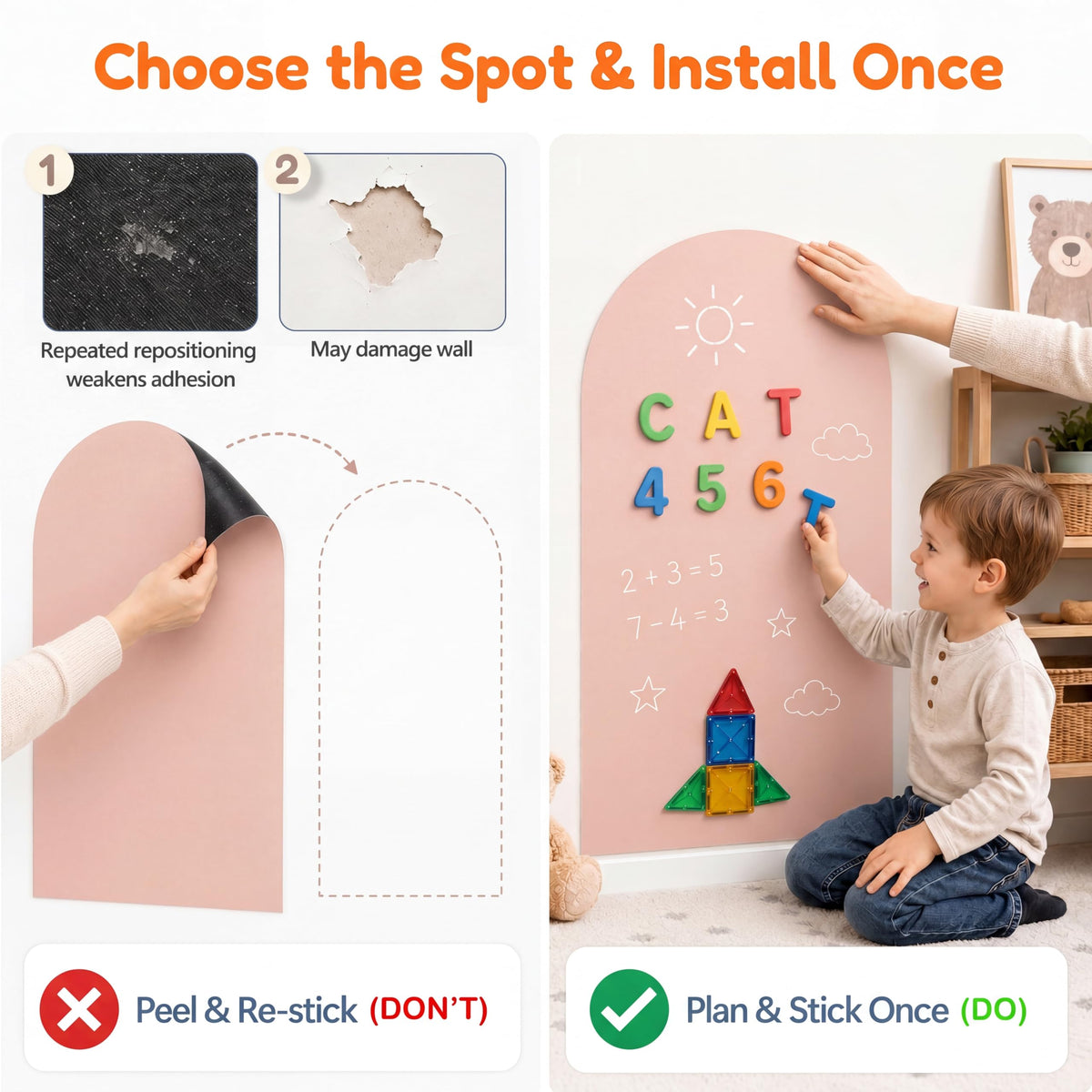 Warasee child-safe materials with easy-clean surface for durable creative play.