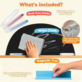 Non-toxic materials support safe, eco-friendly play with Warasee decal.