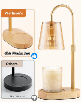 Warlisou noiseless candle melter operates quietly.