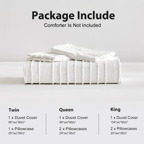 WARMDERN 3-piece set packaging highlights value and coordinated room look.