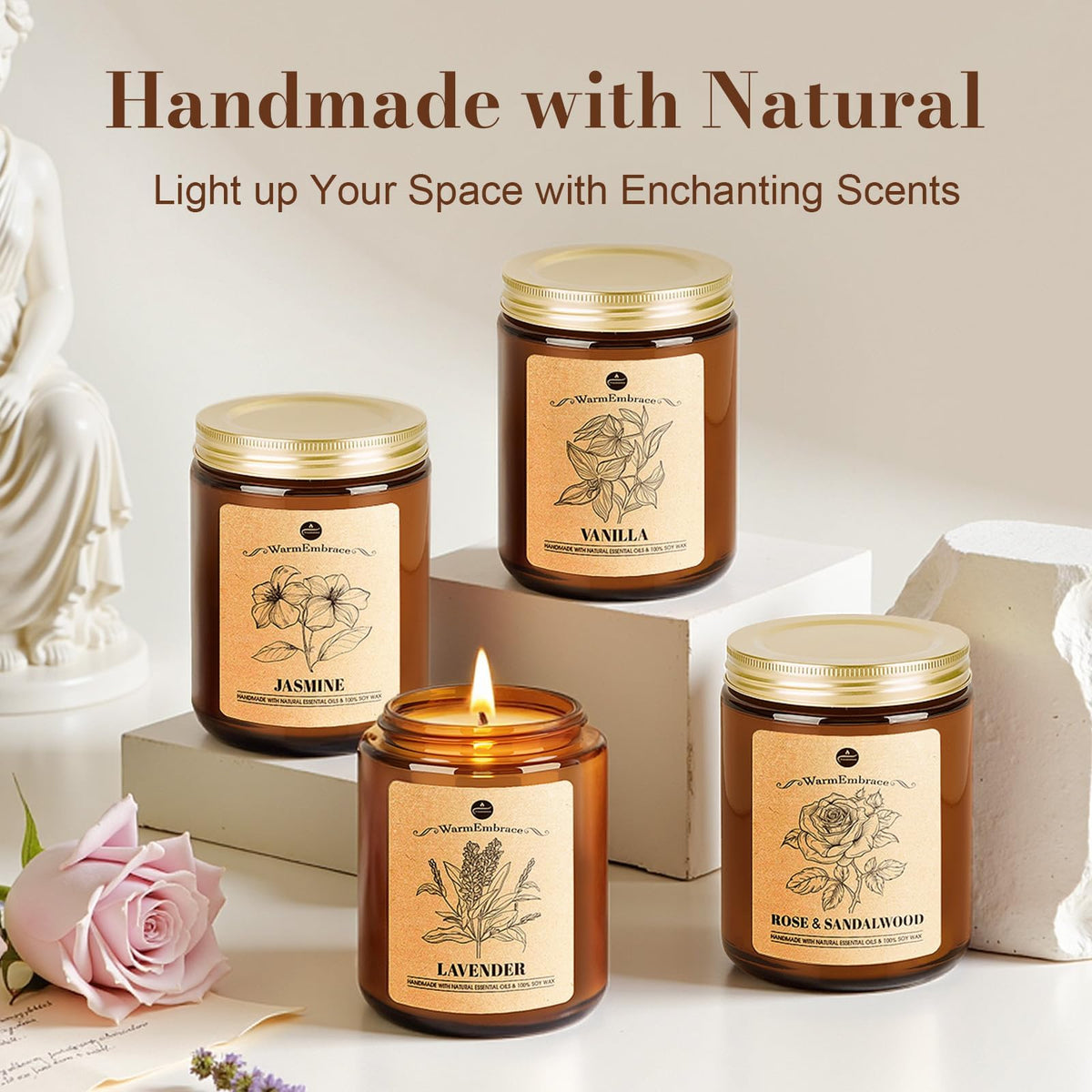 WarmEmbrace 4-pack kraft packaging offers stylish gifting presentation