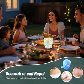 WarmEmbrace long burn candle delivering hours of aroma at outdoor events