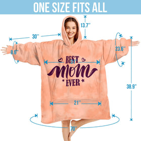 Warmstorey Cozy wearable blanket hoodie for home relaxation and movie nights.