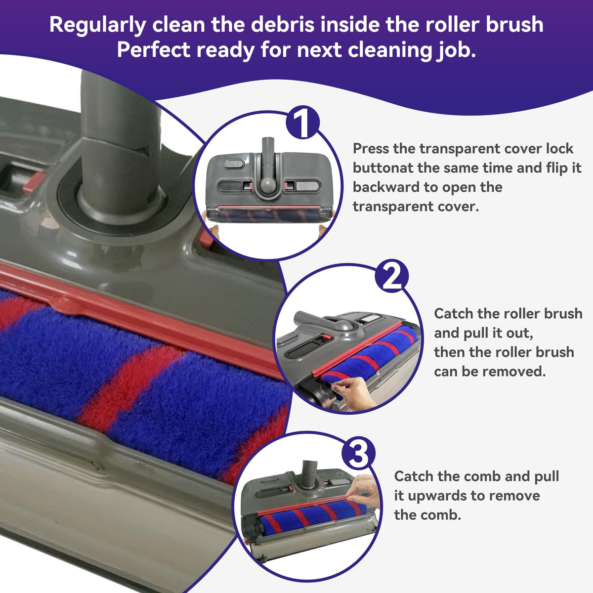 WarmWink Swivel Cordless Sweeper captures pet hair and dust with gentle motion.
